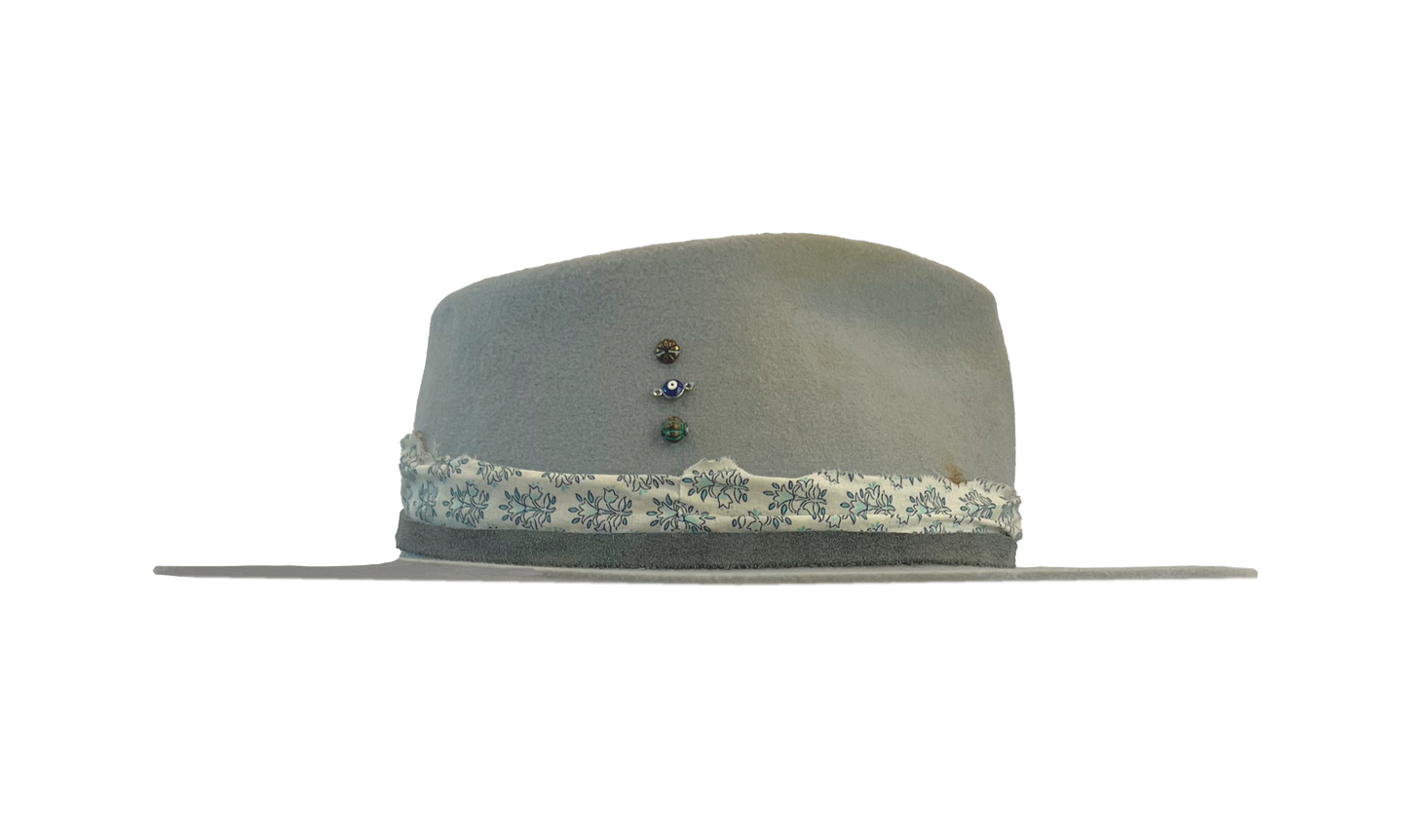 Light Blue Music Hat