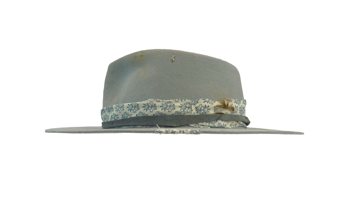 Light Blue Music Hat