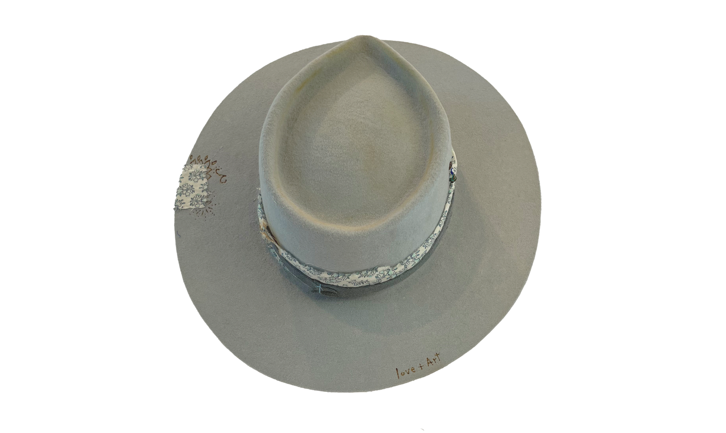 Light Blue Music Hat